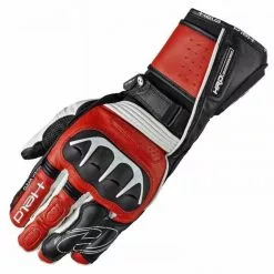 Held Chikara Pro Motorcycle Gloves (Black/Red)