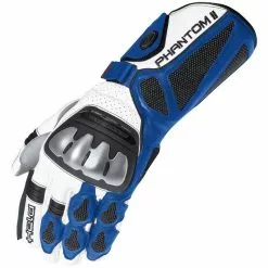 Held Phantom II Motorcycle Gloves (White/Blue)