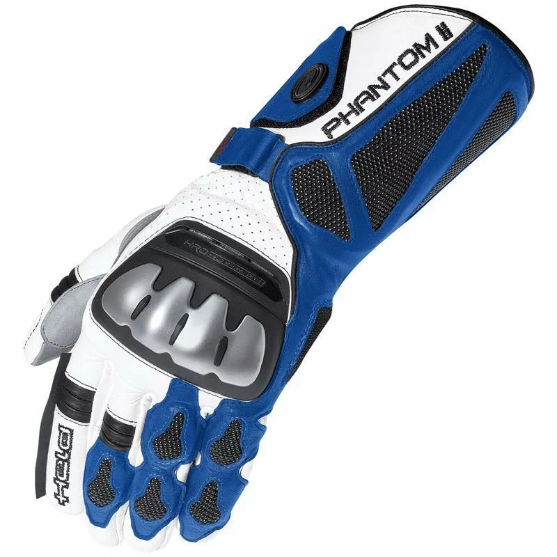 Held Phantom II Motorcycle Gloves (White/Blue) 3 Held Phantom II Motorcycle Gloves (White/Blue)
