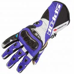 Spada Predator II Motorcycle Gloves (Blue)
