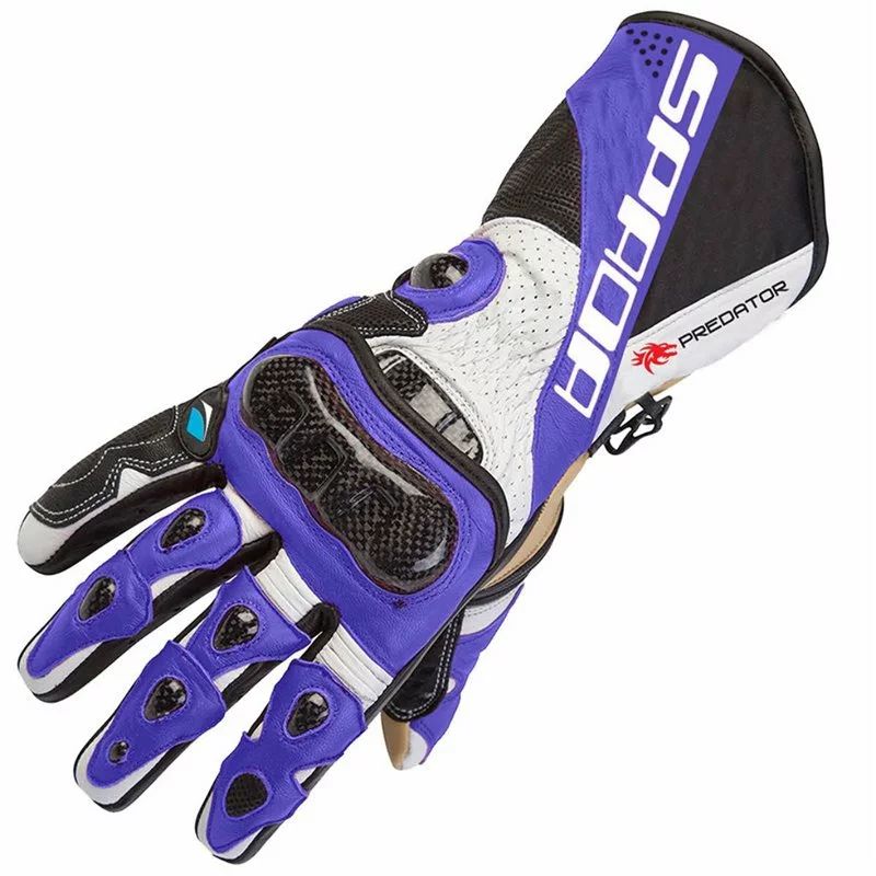 Spada Predator II Motorcycle Gloves (Blue) 3 Spada Predator II Motorcycle Gloves (Blue)