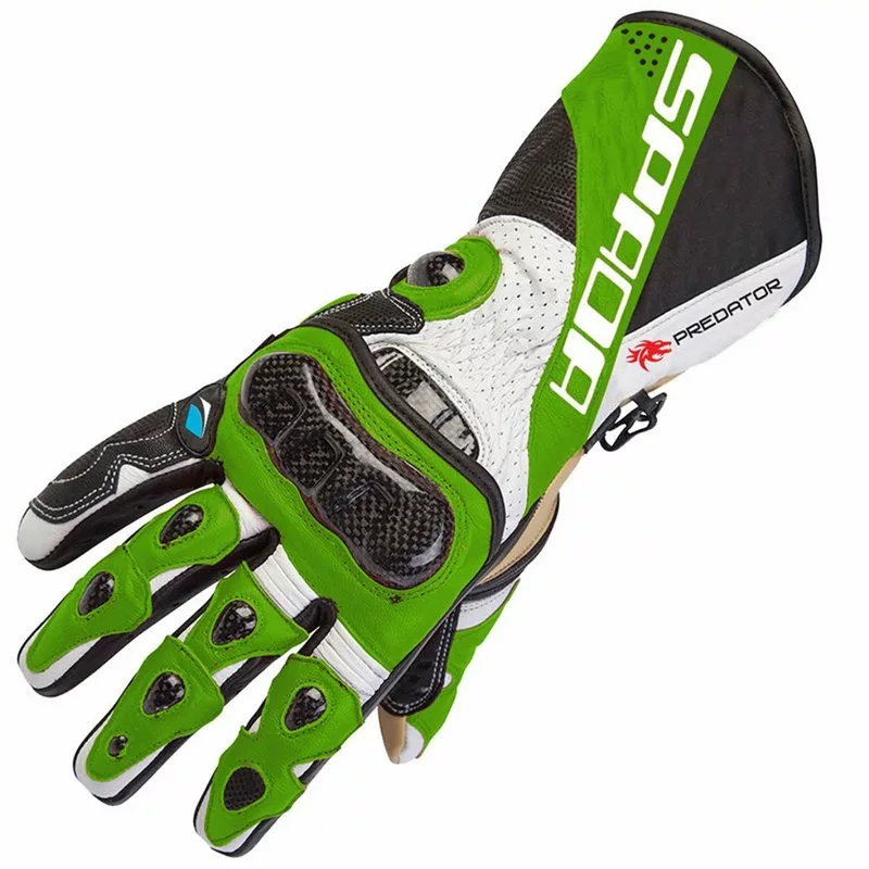Spada Predator II Motorcycle Gloves (Green) 3 Spada Predator II Motorcycle Gloves (Green)