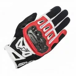 Alpinestars SMX-2 Air Carbon v2 Motorcycle Glove (Black/Red/White)