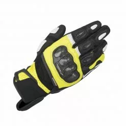 Alpinestars SPX Air Carbon Motorcycle Glove (Black/Fluo Yellow)