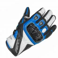 RST STUNT III CE Motorcycle Glove 2123 (Blue)