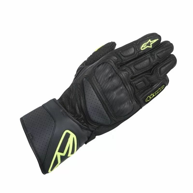 Alpinestars SP-8 Motorcycle Gloves (Black/Fluo Yellow) 3 Alpinestars SP-8 Motorcycle Gloves (Black/Fluo Yellow)