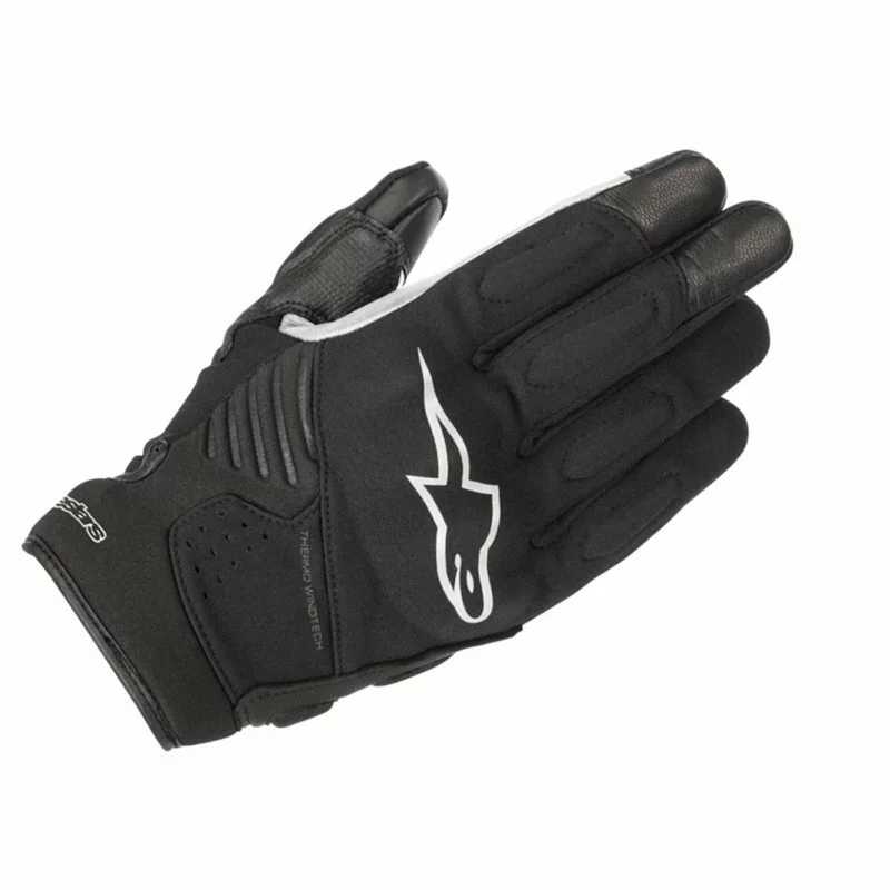 Alpinestars Faster Motorcycle Gloves (Black/White) 3 Alpinestars Faster Motorcycle Gloves (Black/White)
