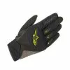 Alpinestars Shore Motorcycle Gloves (Black/Fluo Yellow) -Gloves Online Shop 22694