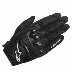 Alpinestars SMX-1 Air v2 Motorcycle Gloves (Black)