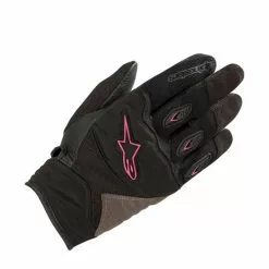 Alpinestars Stella Shore Motorcycle Gloves (Black/Fuchsia)