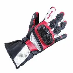 Richa Ravine Motorcycle Gloves (Black/Red)