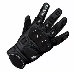 Richa Rock Motorycle Gloves (Black)