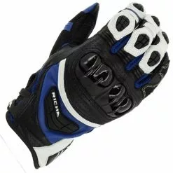 Richa Stealth Gloves (Black/White/Blue)