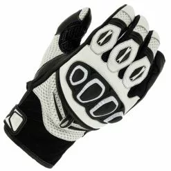 Richa Turbo Motorcycle Gloves (White/Black)