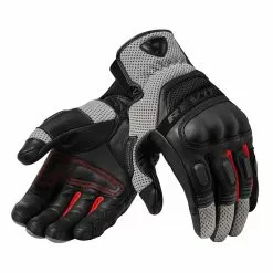 Revit Dirt 3 Motorcycle Gloves (Black|Red)