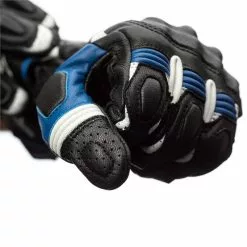 RST Axis CE Motorcycle Gloves (Black/Blue/White) -Gloves Online Shop 29526 4
