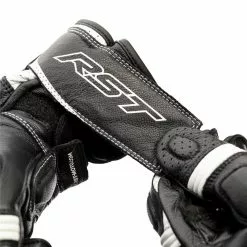 RST Axis CE Motorcycle Gloves (Black/White) -Gloves Online Shop 29529 6