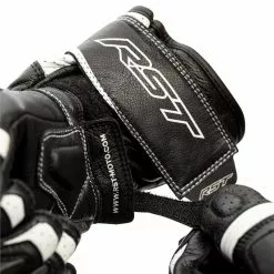 RST Axis CE Motorcycle Gloves (Black/White) -Gloves Online Shop 29529 7