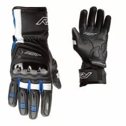 RST Pilot CE Motorcycle Gloves 2404 (Black/Blue/White)