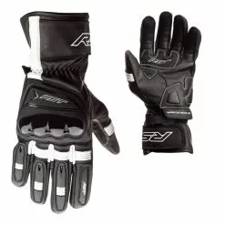 RST Pilot CE Motorcycle Gloves 2404 (Black/White)