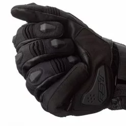 RST X-Raid Waterproof CE Motorcycle Gloves 2396 (Black) -Gloves Online Shop 29534 4