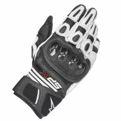 Alpinestars SP-X Air Carbon V2 Motorcycle Glove (Black|White)