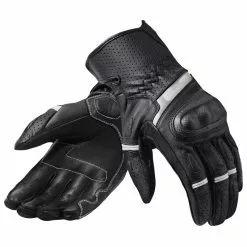 Revit Motorcycle Gloves Chevron 3 (Black/White)