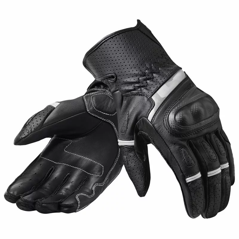 Revit Motorcycle Gloves Chevron 3 (Black/White) 3 Revit Motorcycle Gloves Chevron 3 (Black/White)