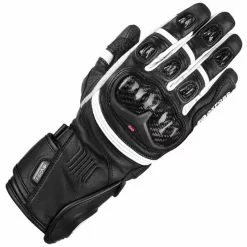 Oxford RP-2R Waterproof Motorcycle Gloves (Black/White)