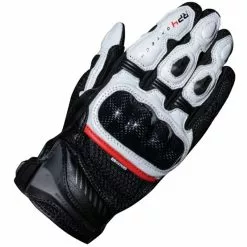 Oxford RP-4 2.0 Short Motorcycle Gloves (Black/White)