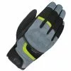 Oxford Brisbane Air Short Motorcycle Gloves (Charcoal/Black) -Gloves Online Shop 29748