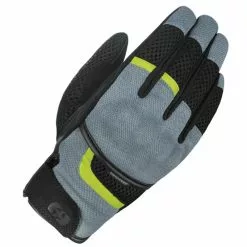 Oxford Brisbane Air Short Motorcycle Gloves (Charcoal/Black)