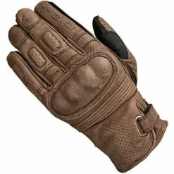 Held Burt Motorcycle Gloves (Brown) 