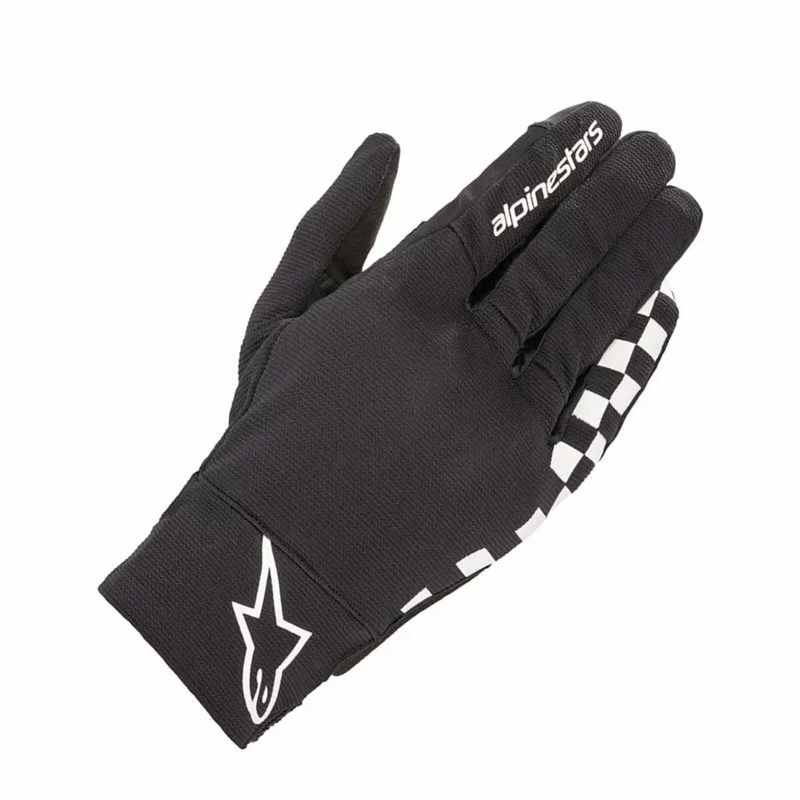 Alpinestars Reef Drystar Motorcycle Gloves (Black/White) 3 Alpinestars Reef Drystar Motorcycle Gloves (Black/White)