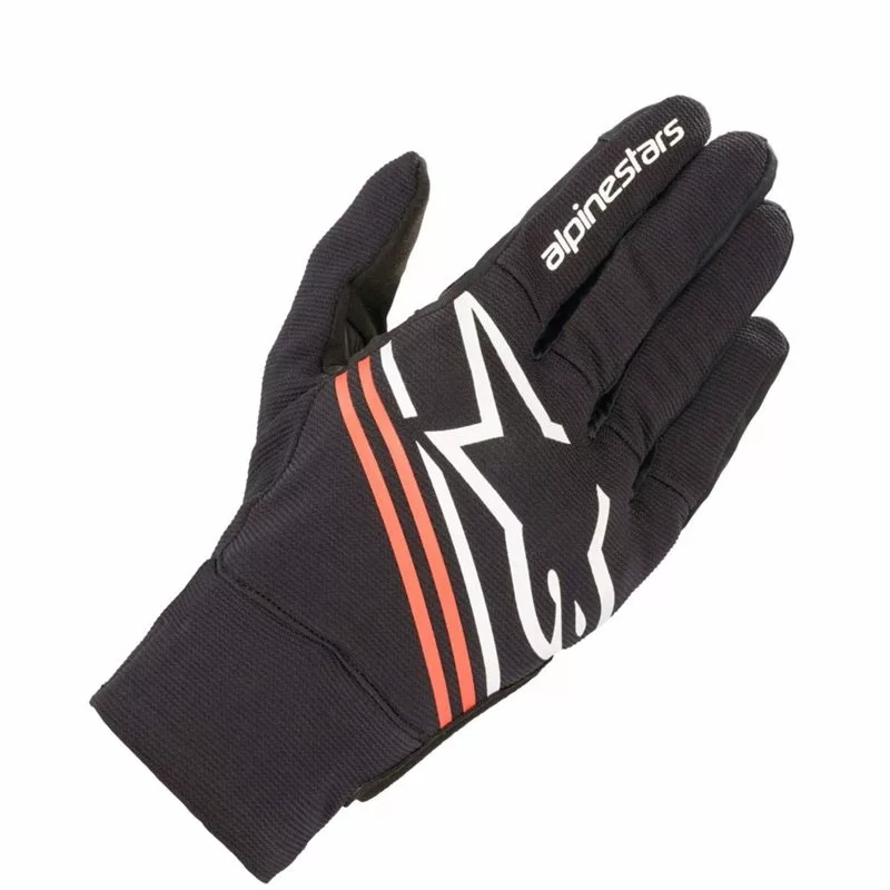 Alpinestars Reef Drystar Motorcycle Gloves (Black/White/Red) 3 Alpinestars Reef Drystar Motorcycle Gloves (Black/White/Red)