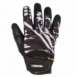 Spada Splash CE Motorcycle Gloves (Black/White)