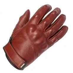 Spada Wyatt CE Motorcycle Gloves (Oxblood)