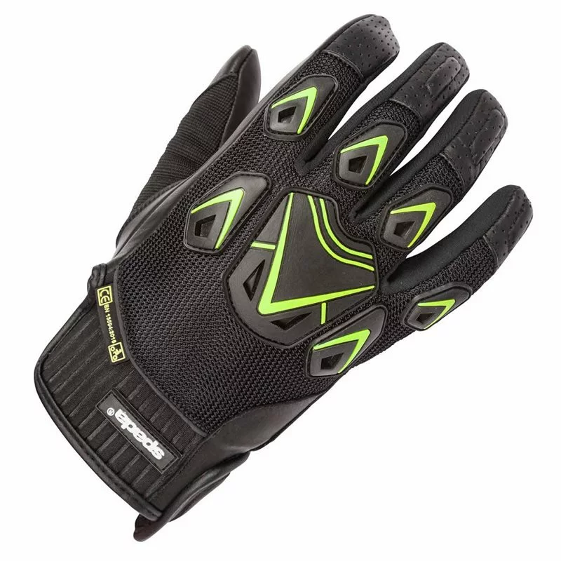 Spada Air Pro CE Ladies Gloves (Black/Flo Yellow) 3 Spada Air Pro CE Ladies Gloves (Black/Flo Yellow)