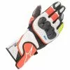 Alpinestars SP-2 v3 Motorcycle Gloves (White/Flo Red/Black) -Gloves Online Shop 31016