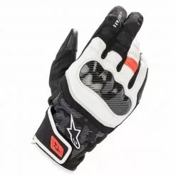 Alpinestars SMX Z Drystar Gloves (Black/White/Flo Red)