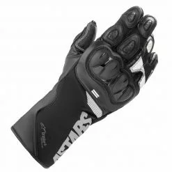 Alpinestars 365 Drystar Motorcycle Gloves (Black / White)