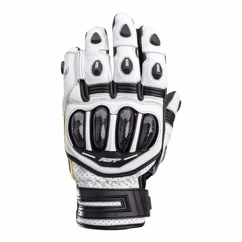 RST Tractech Evo 4 Short CE Gloves 2667 (White) 4 RST Tractech Evo 4 Short CE Gloves 2667 (White) - Image 2