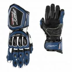 RST Tractech Evo 4 CE Motorcycle Gloves 2666 (Blue/White/Black)