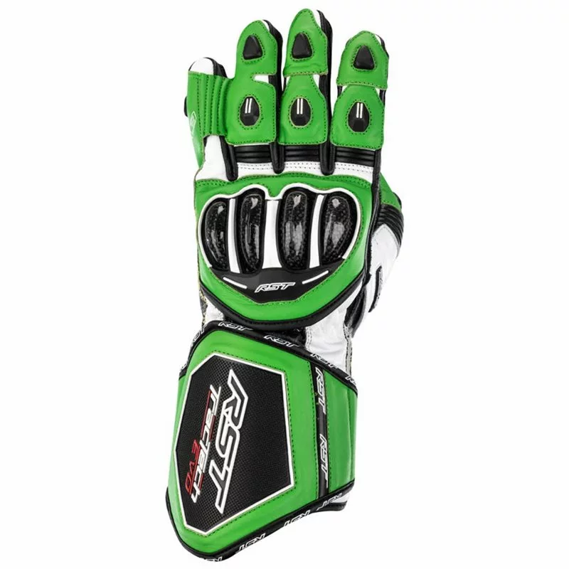 RST Tractech Evo 4 CE Motorcycle Gloves 2666 (Green/Black) 5 RST Tractech Evo 4 CE Motorcycle Gloves 2666 (Green/Black) - Image 3