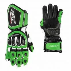 RST Tractech Evo 4 CE Motorcycle Gloves 2666 (Green/Black)