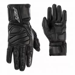 RST Turbine CE Leather Gloves 2669 (Black)