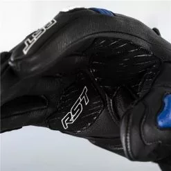 RST Turbine CE Leather Gloves 2669 (Black/Blue/White) -Gloves Online Shop 31183 3