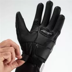 RST Turbine CE Leather Gloves 2669 (Black/Blue/White) -Gloves Online Shop 31183 5