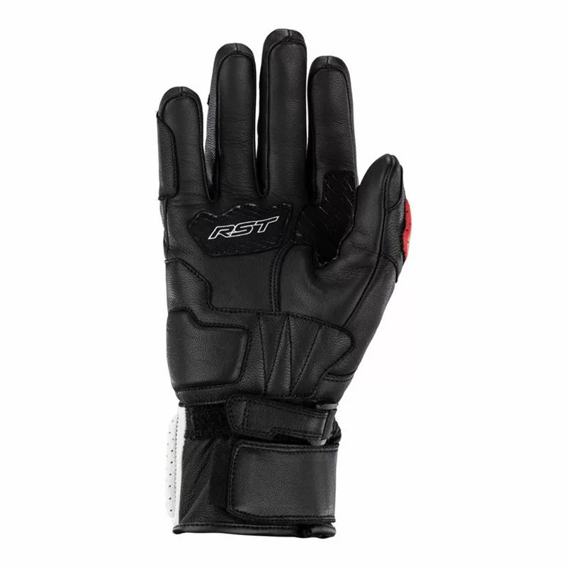RST Turbine CE Leather Gloves 2669 (Black/Red/White) 5 RST Turbine CE Leather Gloves 2669 (Black/Red/White) - Image 3