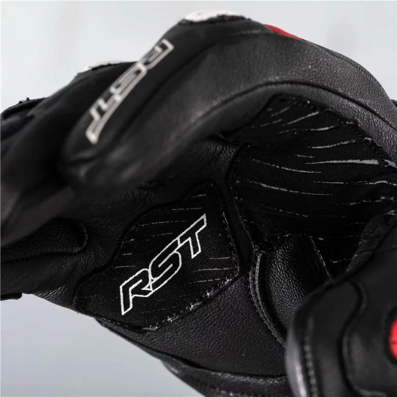 RST Turbine CE Leather Gloves 2669 (Black/Red/White) 6 RST Turbine CE Leather Gloves 2669 (Black/Red/White) - Image 4